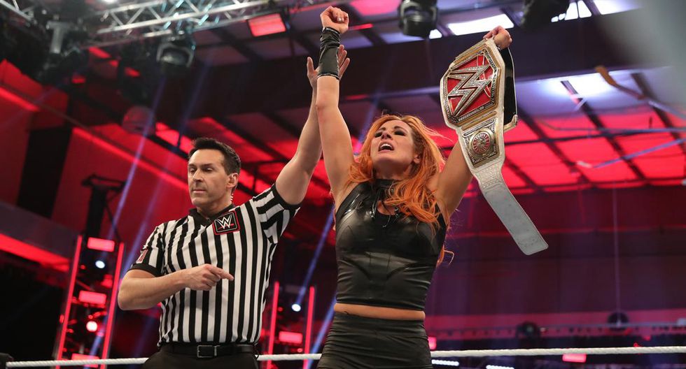 Becky en WrestleMania